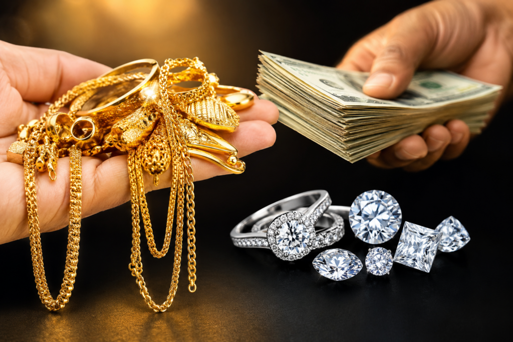 sell diamonds for cash